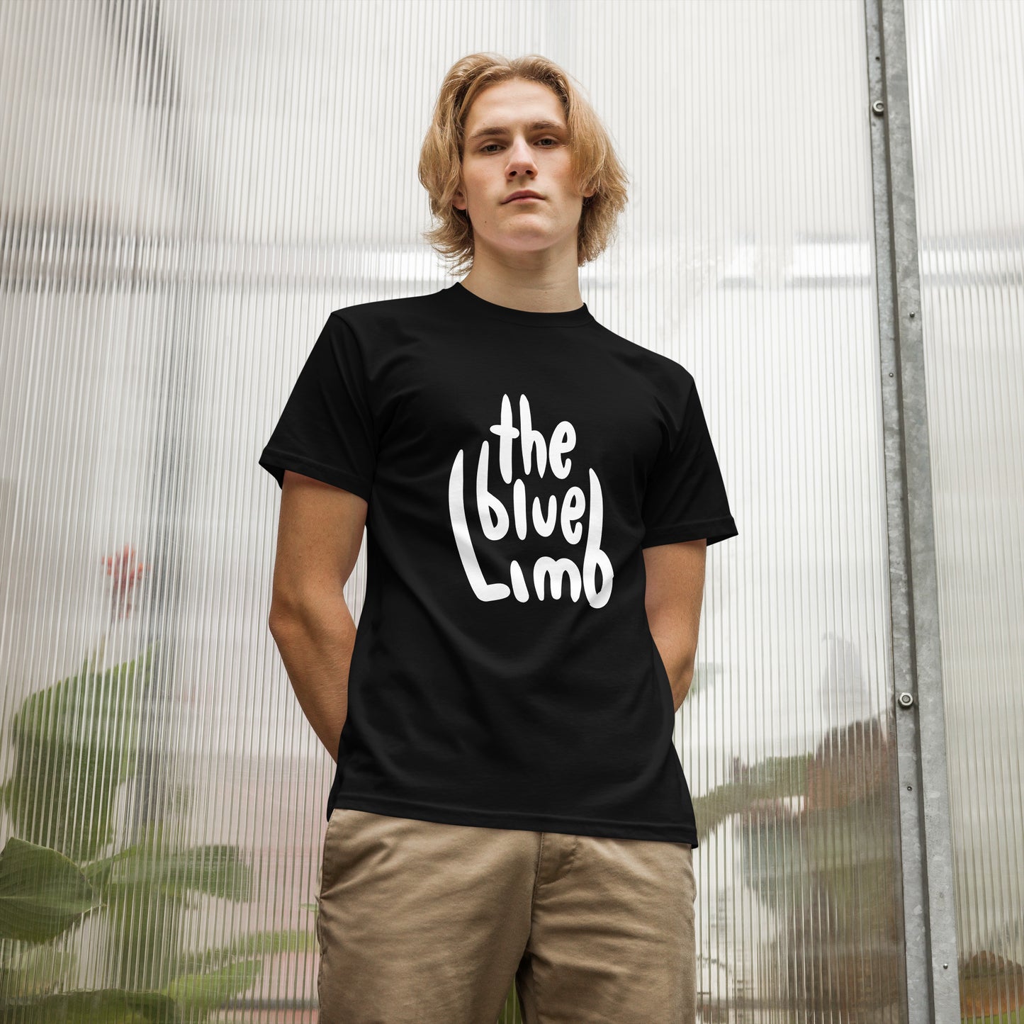 The Blue Limb AS Colour Tee on Black